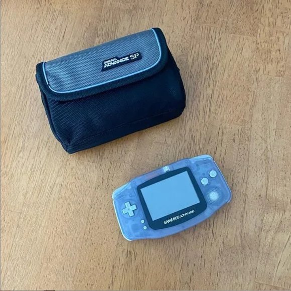 Nintendo GameBoy Advance Model AGB-001 (Clear Glacial) Gameboy